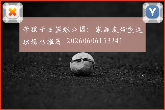 带孩子去篮球公园:家庭友好型运动场地推荐_20260606153241